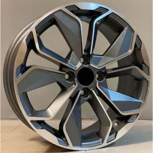 Renault Style 5296 6.5x15 4x100 ET38 Gun Metal Face Machined