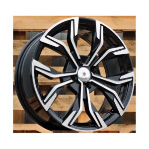 Renault Style 5297 6.5x15 4x100 ET37 Black Face Machined