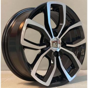 Renault Style 5711 6.5x15 4x100 ET38 Black Face Machined