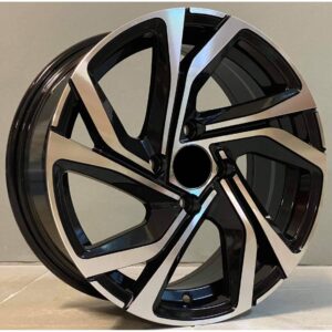 Renault Style 5762 6x14 4x100 ET40 Black Face Machined