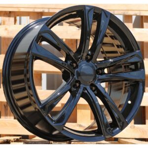 Renault Style 798 6x15 4x100 ET45 Black Glossy