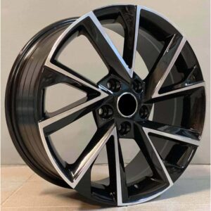 Skoda Style 181 7.5x18 5x112 ET43 Black Face Machined