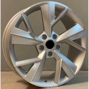 Skoda Style 211 7x18 5x112 ET43 Silver Face Machined