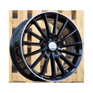 Skoda Style 5969 7x17 5x112 ET46 Black Glossy Lip