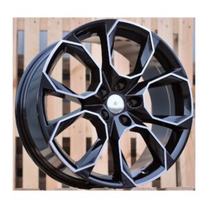 Skoda Style 791 6.5x16 5x112 ET40 Black Face Machined