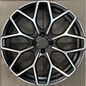 Smart Style 1449 8x18 4x100 ET30 Black Matt Face Machined