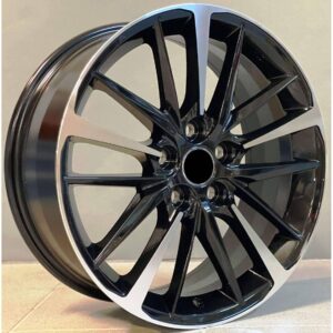 Toyota Style 130 7x17 5x114.3 ET45 Black Face Machined