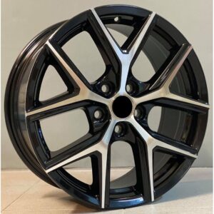 Toyota Style 148 7.5x18 5x114.3 ET45 Black Face Machined