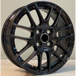 Toyota Style 1521 5.5x15 4x100 ET45 Black Glossy