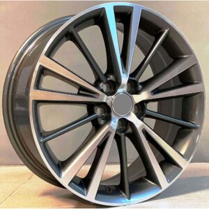 Toyota Style 5197 7x17 5x100 ET40 Gun Metal Face Machined