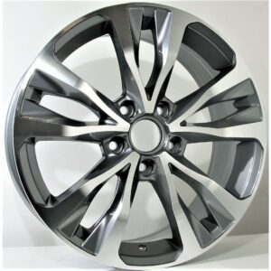 Toyota Style 5212 7x17 5x114.3 ET45 Gun Metal Face Machined