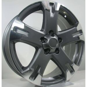 Toyota Style 545 7x17 5x114.3 ET45 Gun Metal Face Machined