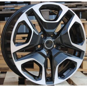 Toyota Style 5567 7.5x19 5x114.3 ET40 Black Face Machined
