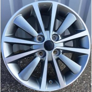 Toyota Style 857 6x15 4x100 ET45 Gun Metal Face Machined