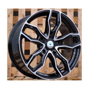 Van Style 1251 8x18 5x160 ET48 Black Face Machined