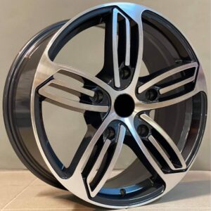 Van Style 1572 8x18 5x160 ET48 Gun Metal Face Machined
