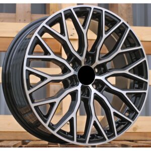 Van Style 2125 8x18 6x120 ET50 Black Face Machined