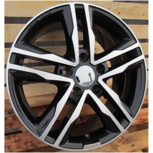 Van Style 424 7.5x17 5x120 ET50 Black Face Machined