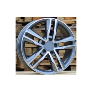 Van Style 424 7.5x17 5x120 ET50 Gun Metal Face Machined