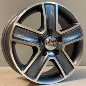 Van Style 473 6.5x15 5x118 ET45 Gun Metal Face Machined