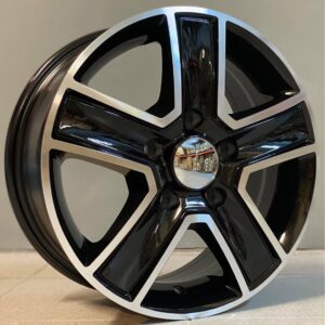 Van Style 473 6.5x16 5x118 ET45 Black Face Machined