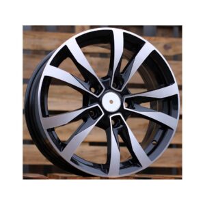 Van Style 533 6.5x16 5x118 ET45 Black Face Machined