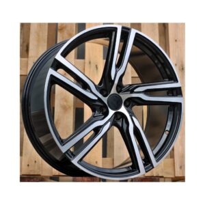 Volvo Style 132 8.5x20 5x108 ET42 Black Face Machined