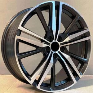 Volvo Style 182 8x19 5x108 ET45 Black Matt Face Machined