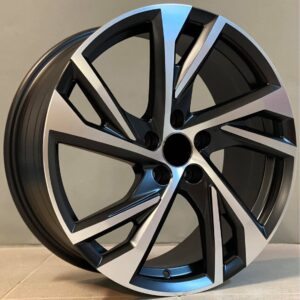 Volvo Style 183 8x18 5x108 ET45 Black Matt Face Machined