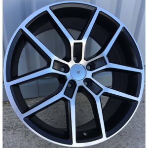 Volvo Style 3026 8x18 5x108 ET45 Black Face Machined