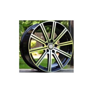 Volvo Style 40 8x18 5x108 ET49 Black Face Machined