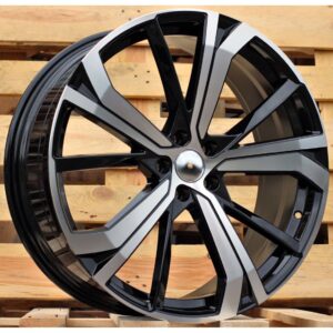Volvo Style 503 8x20 5x108 ET52.5 Black Face Machined