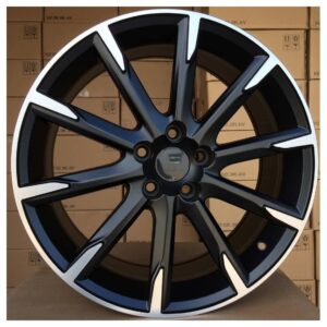 Volvo Style 516 9x20 5x108 ET38 Black Matt Face Machined