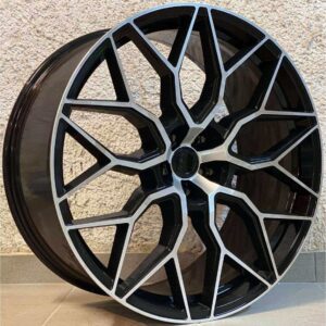 Vossen Style 1604 10.5x23 5x112 ET25 Black Face Machined