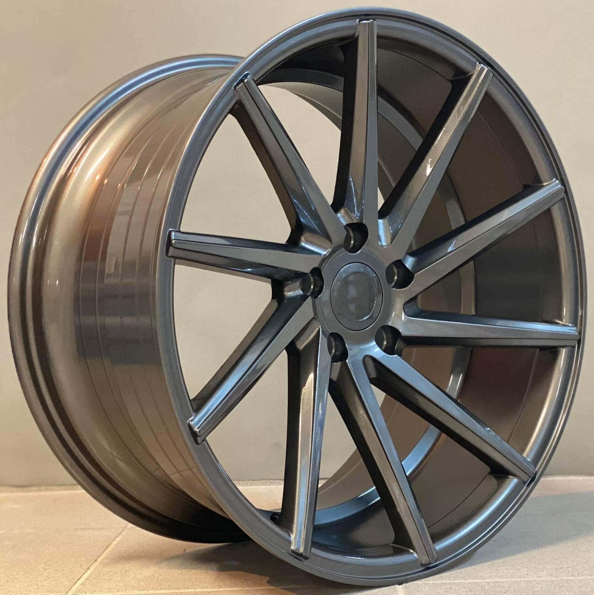 E.M aftemarket A012 18x8 5X112 et42 ΑΝΘΡΑΚΙ