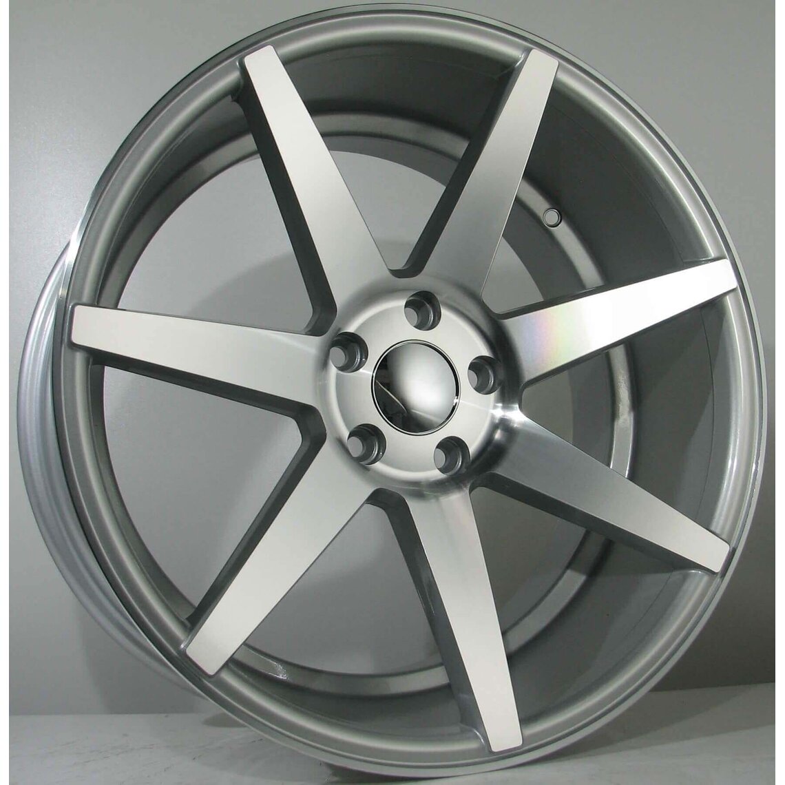 Vossen Style 715 8.5x19 5x112 ET35 Silver Face Machined