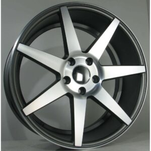 Vossen Style 715 8x18 5x112 ET38 Gun Metal Matt Face Machined