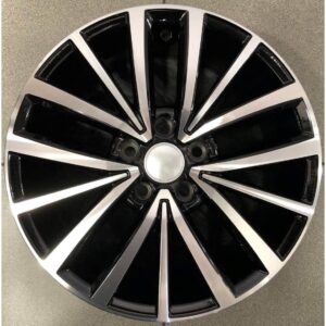 VW Style 1320 6x15 5x100 ET40 Black Face Machined