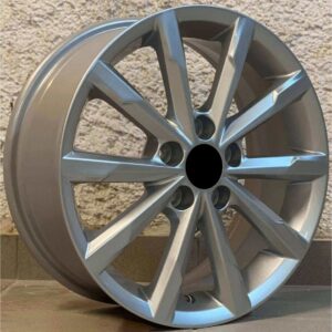 VW Style 1351 6x15 5x100 ET40 Silver