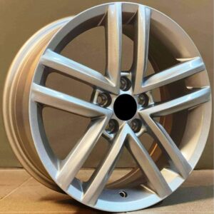 VW Style 372 6.5x16 5x100 ET42 Silver Hyper
