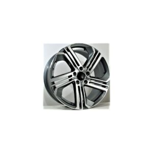 VW Style 5586 8x18 5x112 ET45 Gun Metal Face Machined