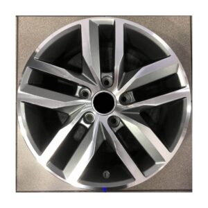 VW Style 5603 6.5x16 5x112 ET46 Gun Metal Face Machined