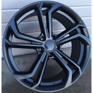 VW Style 5620 7.5x17 5x100 ET35 Black Matt