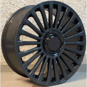 Haxer 1365 9.5x22 5x120 ET45 Black Glossy