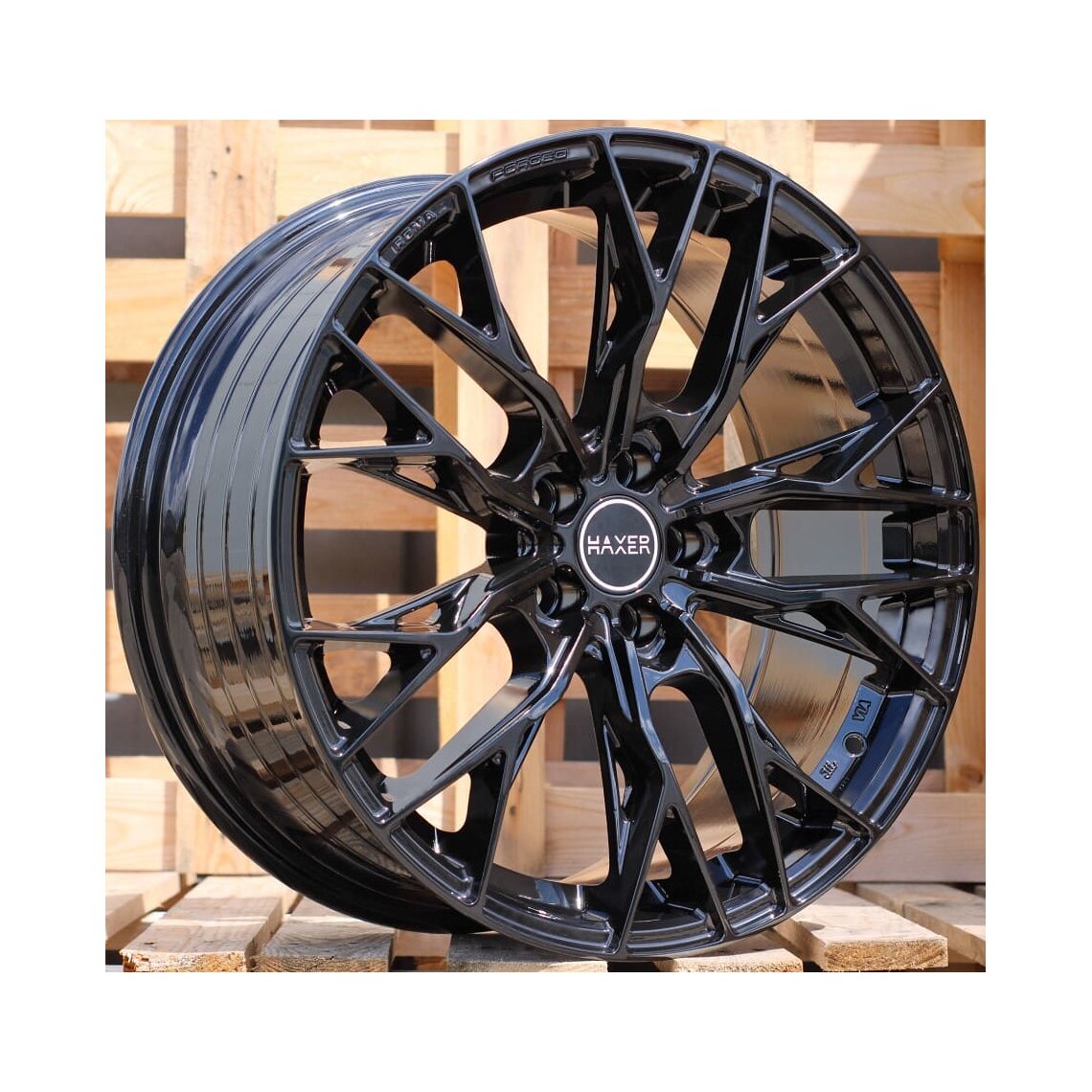 Haxer 42 9.5x20 5x120 ET38 Black Glossy