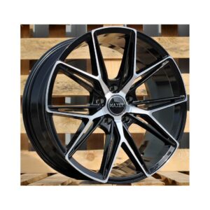 Haxer 43 8x18 5x110 ET28 Black Face Machined
