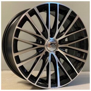 AG Wheels 2778 6.5x15 5x100|5x114.3 ET35 Black Face Machined