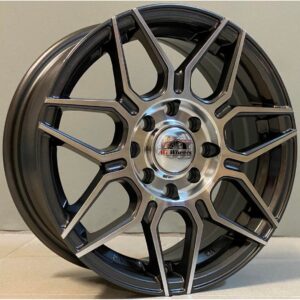 AG Wheels 2794 6x14 4x100|4x114.3 ET35 Gun Metal Face Machined