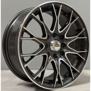 AG Wheels 2810 6.5x15 4x100|4x114.3 ET35 Gun Metal Face Machined