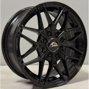 AG Wheels 2814 6x14 4x100|4x114.3 ET35 Black Glossy
